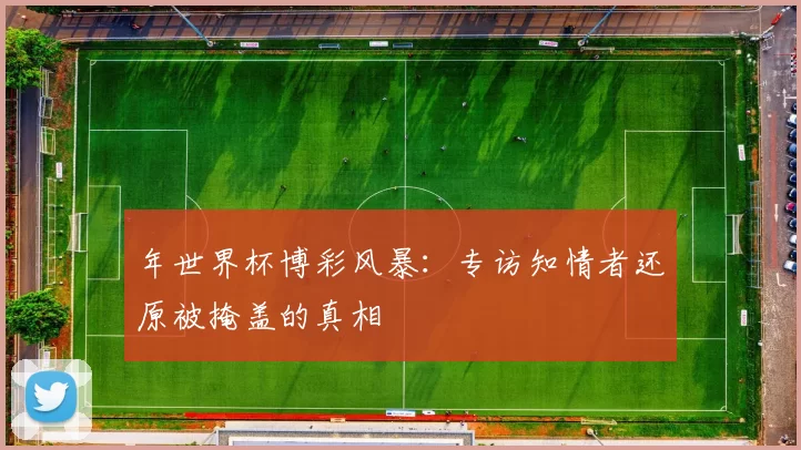 年世界杯博彩风暴:专访知情者还原被掩盖的真相