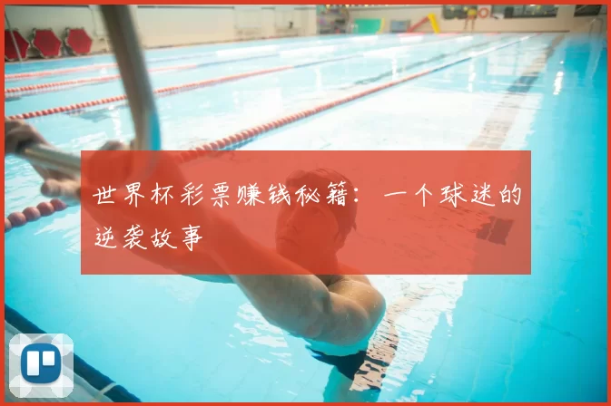 世界杯彩票赚钱秘籍：一个球迷的逆袭故事